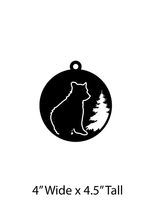 Bear Christmas Ornament 3