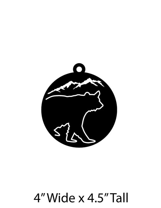 Bear Christmas Ornament 4