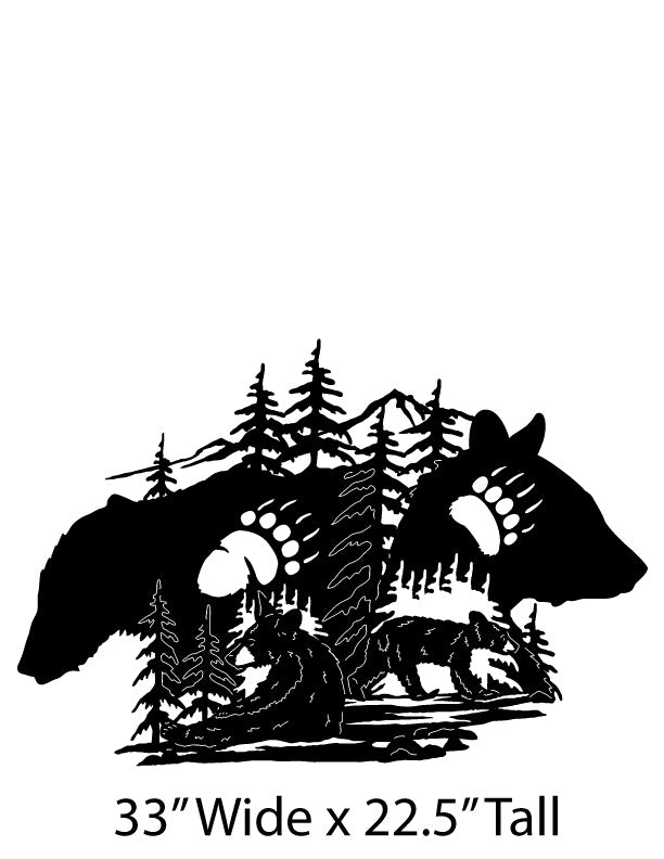 Black Bear Wall Art