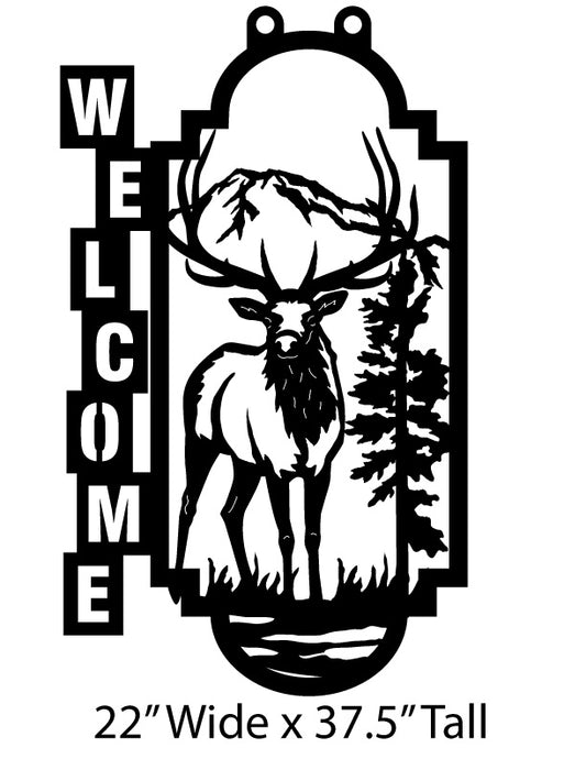 Elk Welcome Sign 2